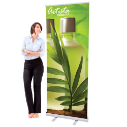 33.5 x 80 Retractable Banner Stand & Graphic Print