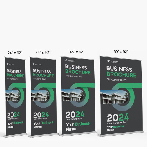 Silverstep Retractable Banner Stand & Graphic Print