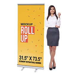 Grapevine Retractable Banner | Print and Stand Package |