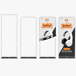 Tension Fabric Banner Stand